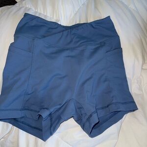 Women's Blue Bo+tee Athletic Shorts